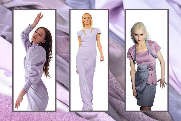 Power of Purple: Lavender and Lilac Fabric & Fashion Trends