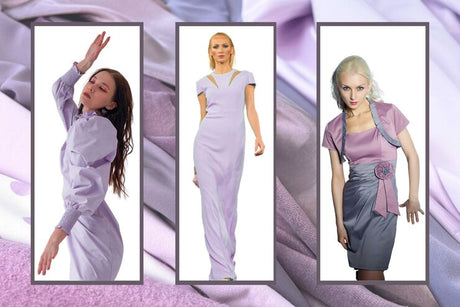 Power of Purple: Lavender and Lilac Fabric & Fashion Trends