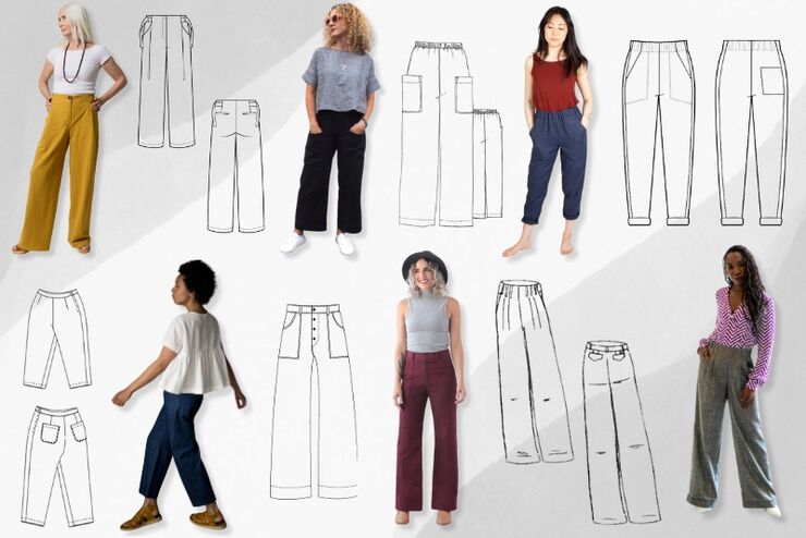 Trouser Pattern Types Top 10 Favourite Trouser Patterns β Croft Mill
