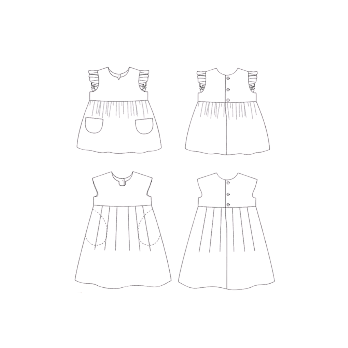 Children's Wear | Shop by Garment Type | Sewing Patterns – Croft Mill