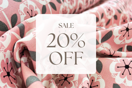 Fabric Sale 20% Off