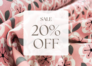 Fabric Sale 20% Off