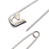 Prym - 18 Assorted Size Safety Pins - Silver