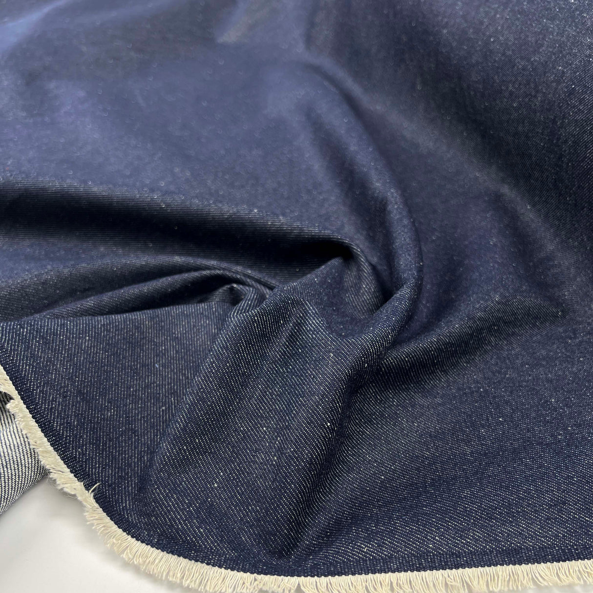 10.5oz Forge Denim Blue Cotton Woven Trouser Fabric CU