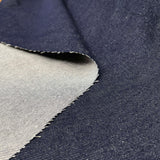 10.5oz Forge Denim Blue Cotton Woven Trouser Fabric Fold