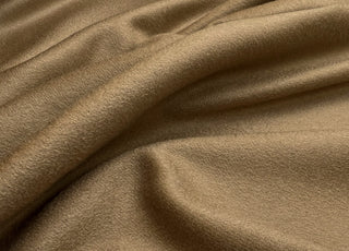 100% Cashmere Italian Coating Camel Fine Soft Wool Fabric