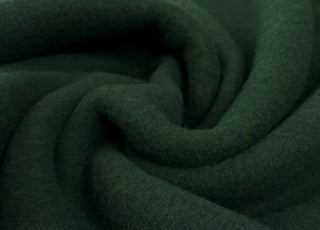 100% Fleece Wool Forest Green Australian Virgin Oeko Tex Knitted Coat Fabric Cu D8C127B1 8057 4E70 A8D0 Ebf75033F81A