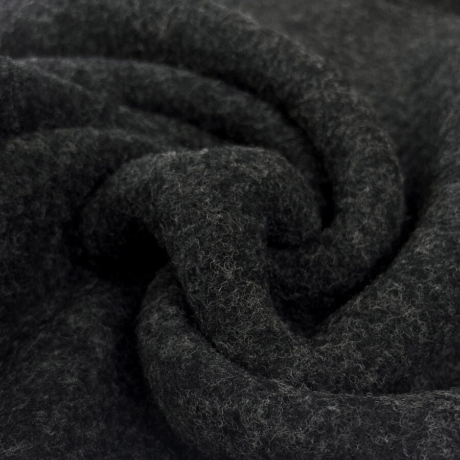 100% Fleece Wool Grey Australian Virgin Oeko Tex Knitted Coat Fabric