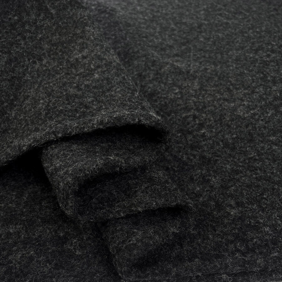 100% Fleece Wool Grey Australian Virgin Oeko Tex Knitted Coat Fabric Fold