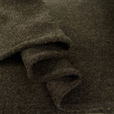 100% Wool Fleece - Military Green