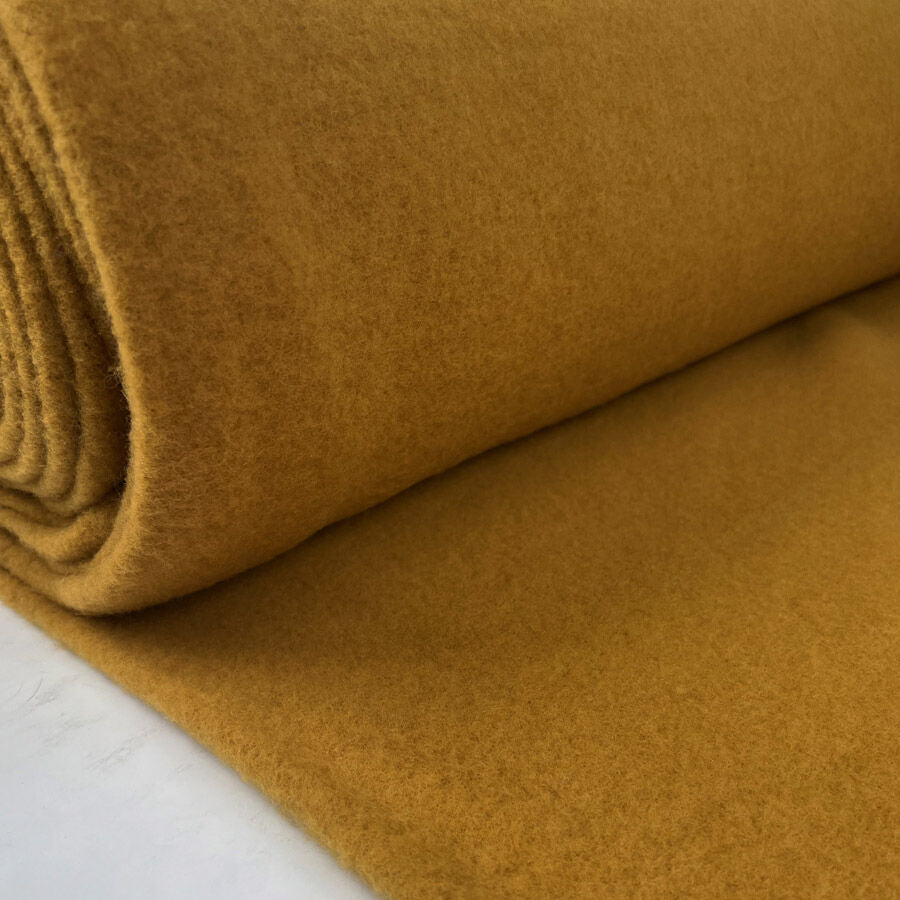 100% Wool Fleece - Ochre