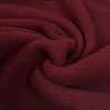 100% Wool Fleece - Wine Red