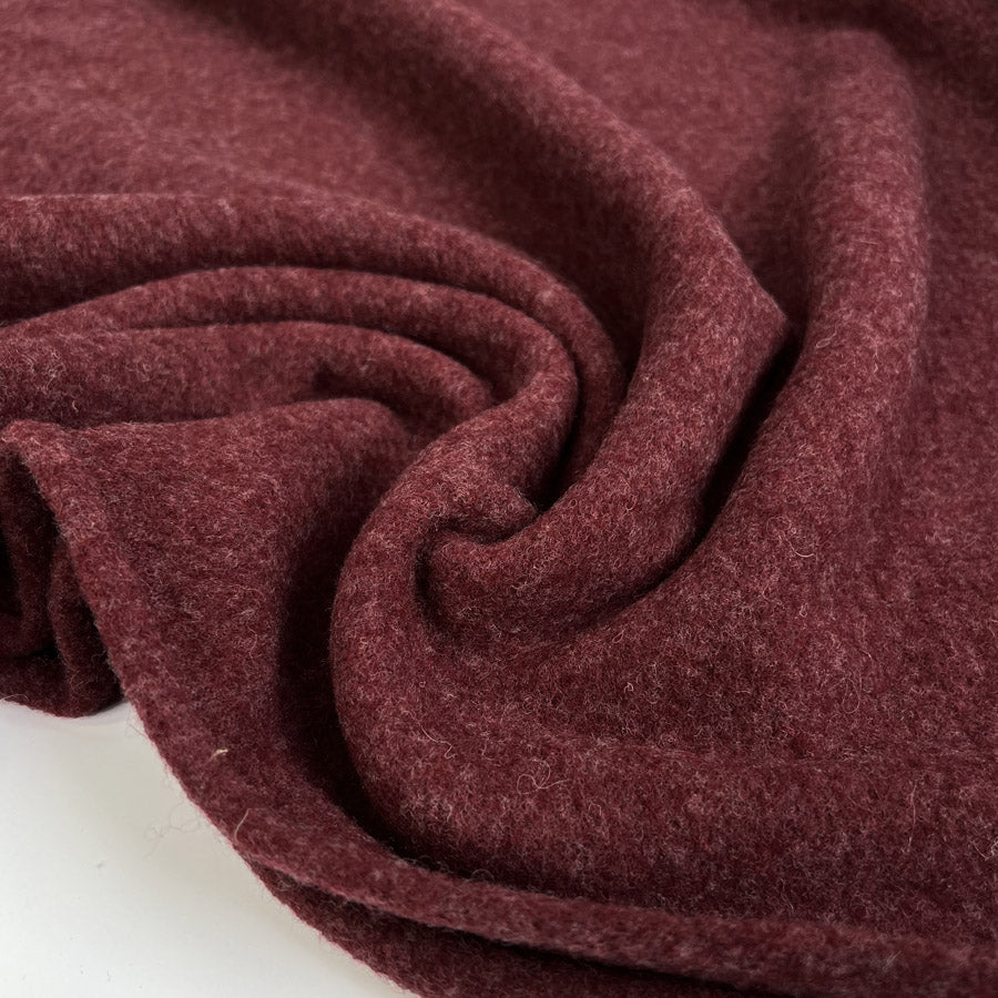 100% Merino Wool - Bordeaux