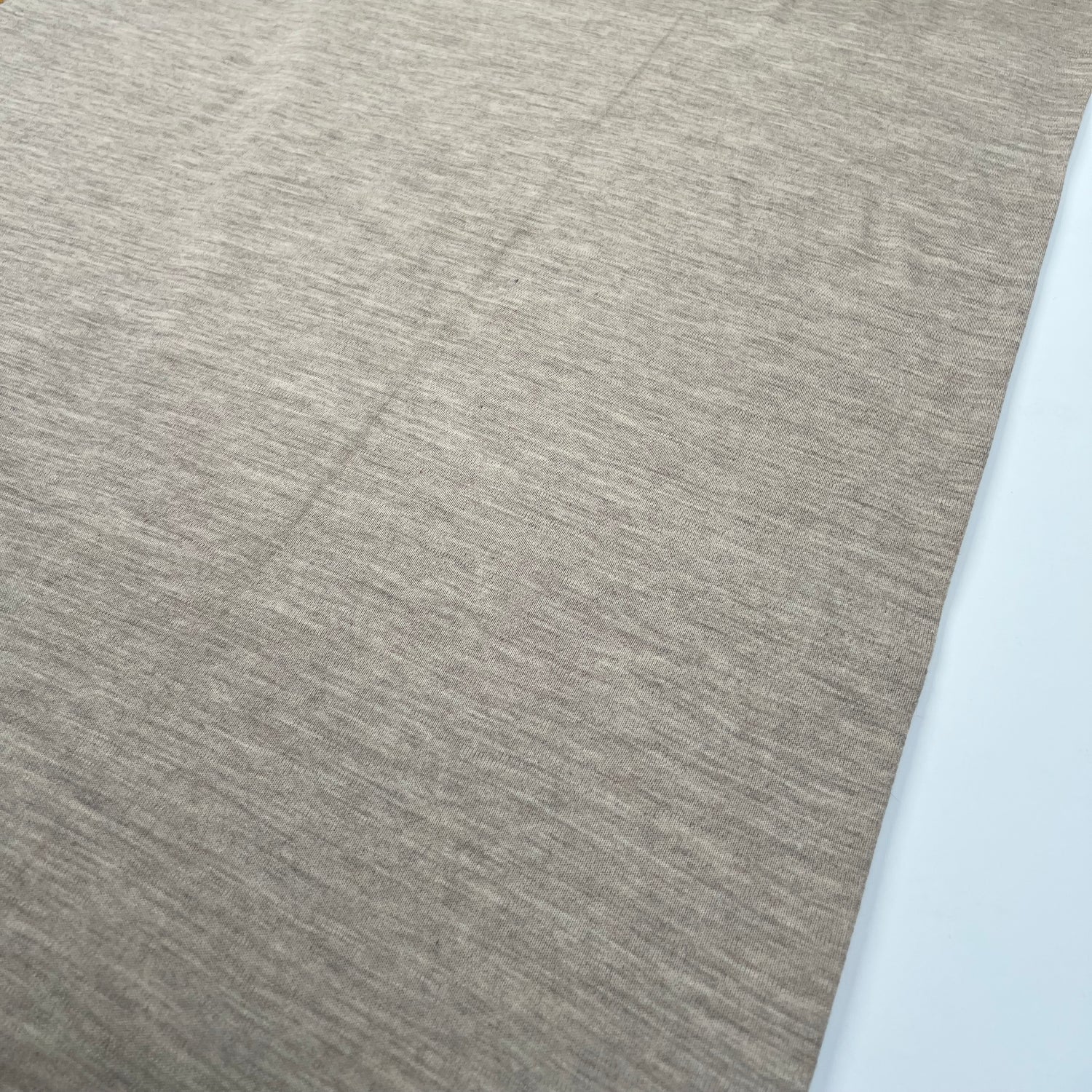 100% Merino Wool Jersey Ecru Fault