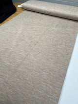 100% Merino Wool Jersey Ecru Fault