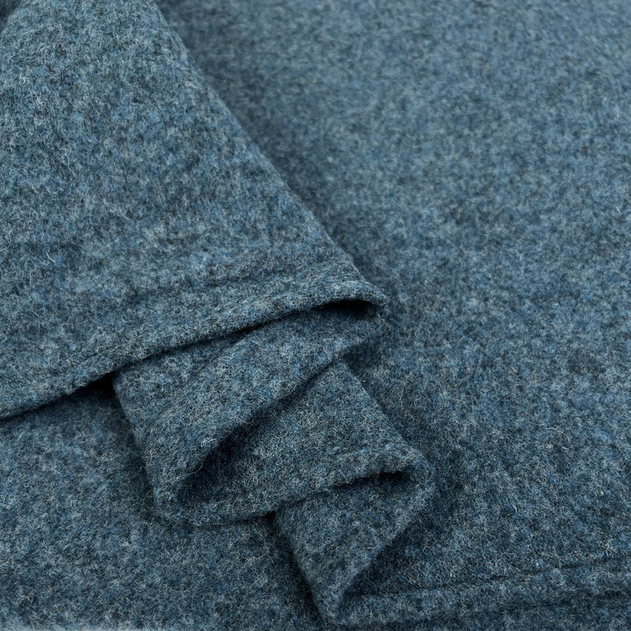 100% Merino Wool Fleece - Petrol