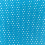 Remnant - Sewing Room - Micro Dot - Turquoise (1m)