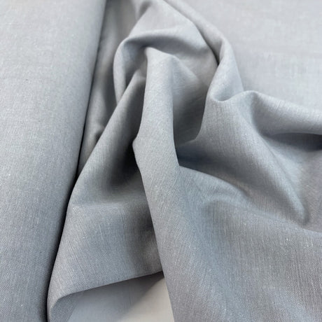 Remnant finest chambray grey 1-5m