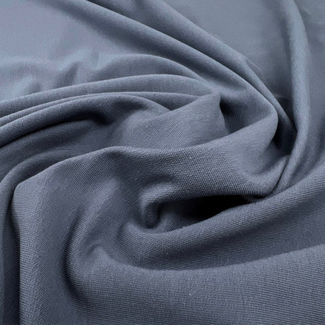 Remnant - GOTS Organic French Terry - Denim (1.5m)