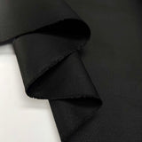 12oz_Waxed_Cotton_Black_British_Water_Resistant_Coating_Fabric_Fold