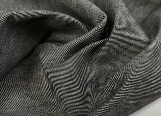 12oz Recycled Cotton Red Selvedge Denim Elastane Black Trouser Fabric