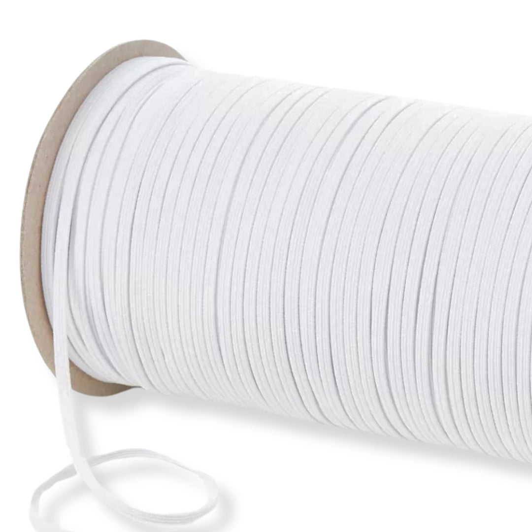 Elastic - White (3mm)