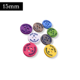 Pack of 2 'Handmade With Love' Buttons (15mm)