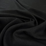 Remnant - Bamboo Linen Tweed - Black (1.6m)