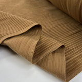 Remnant - Italian 6 Wale Corduroy - Rich Tan (1.5m)