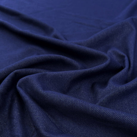 Remnant denim jersey indigo 0-9m