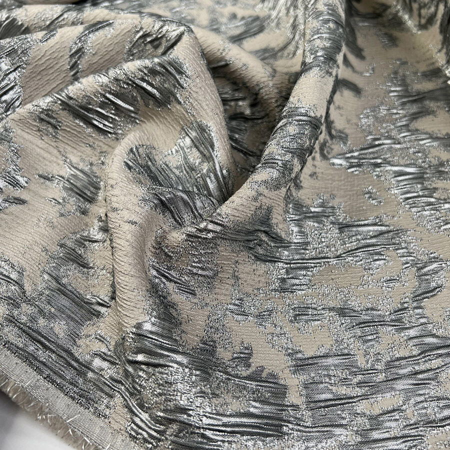Aurora Brocade - Silver