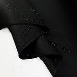 Water Resistant Cotton Cambric 6oz - Black
