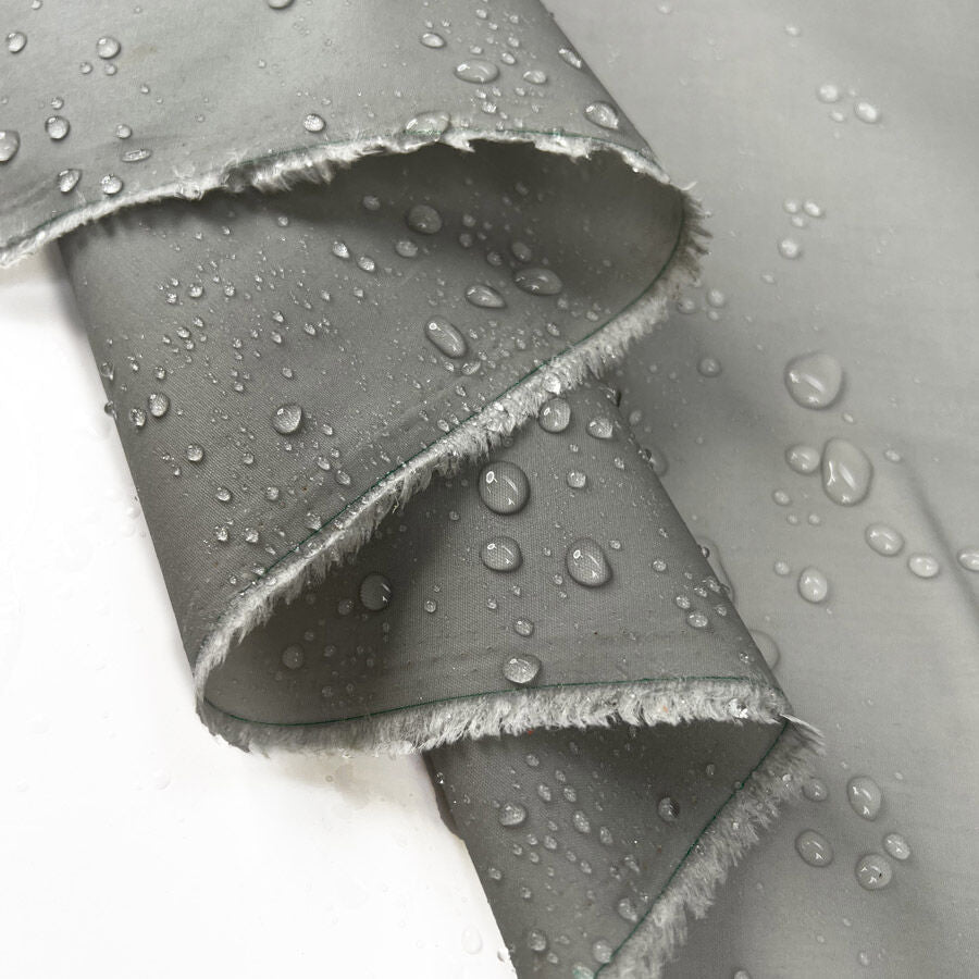 Waxed Cotton - Bonneville 6 - Silver Grey