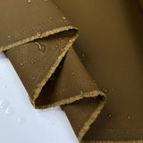 Waxed cotton canvas light tan