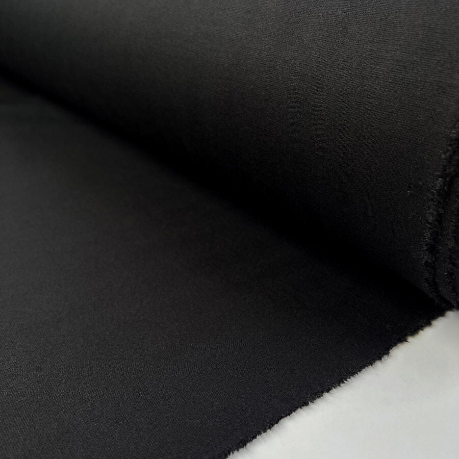 Mona - Luxury Ponte - Jet Black