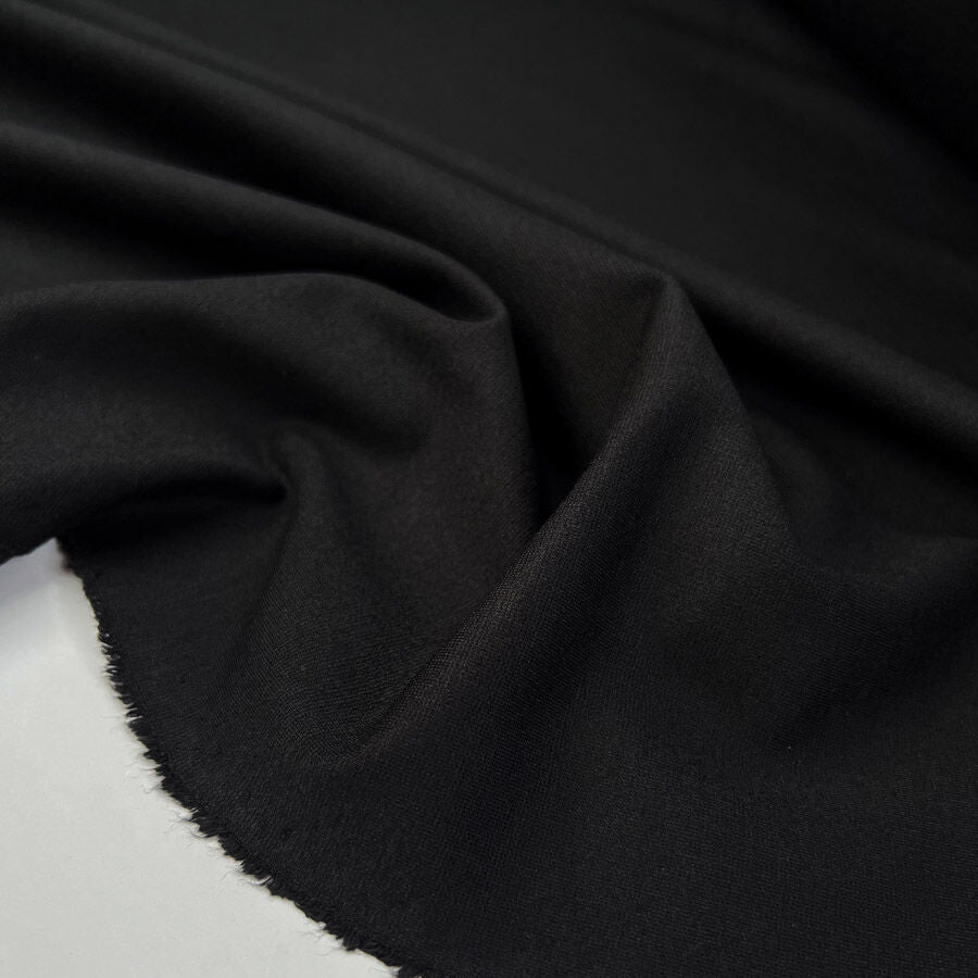 Mona - Luxury Ponte - Jet Black