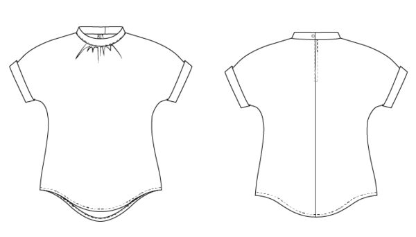 Wardrobe By Me - Tulip Top Pattern