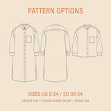 Wardrobe by Me - Big Shirt Dress Pattern