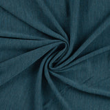 100% Merino Wool Jersey - Petrol