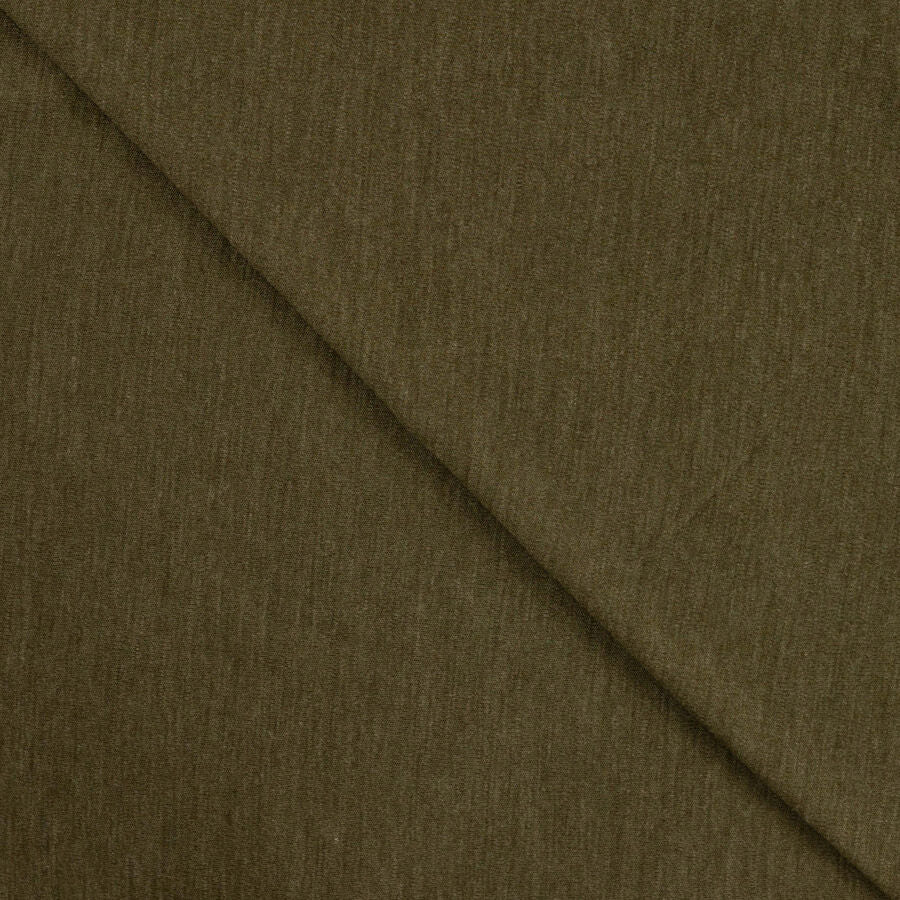 100% Merino Wool Jersey - Khaki