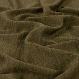 100% Merino Wool Jersey - Khaki
