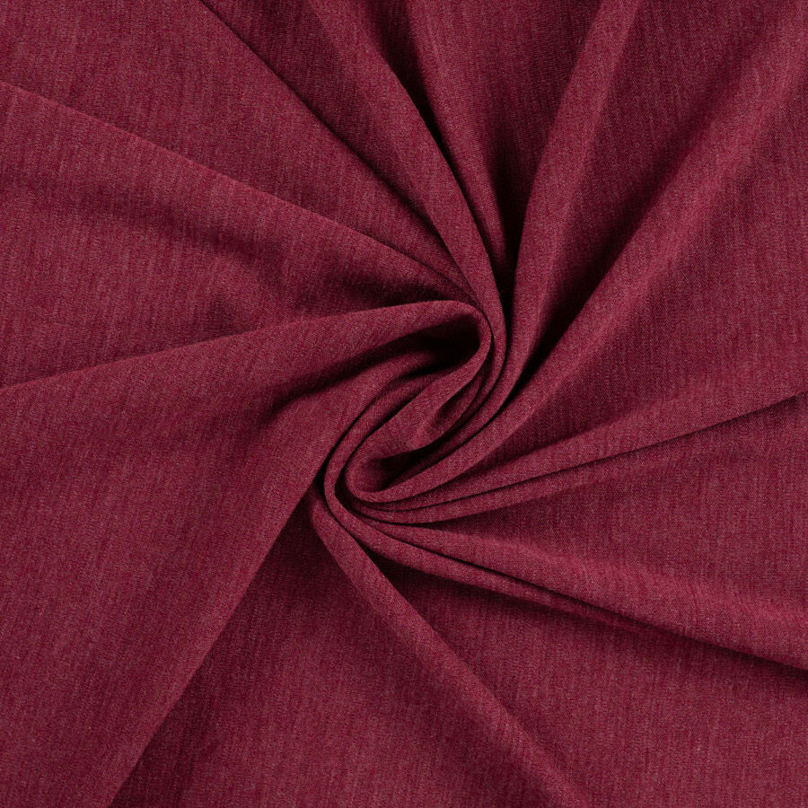 100% Merino Wool Jersey - Bordeaux