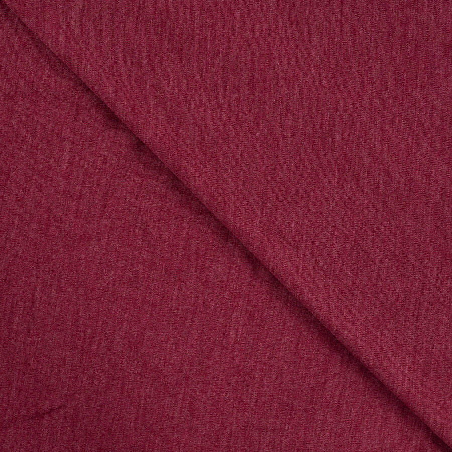 100% Merino Wool Jersey - Bordeaux