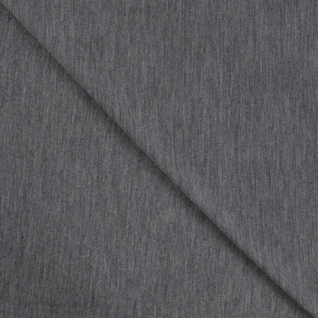 100% merino wool jersey mid grey