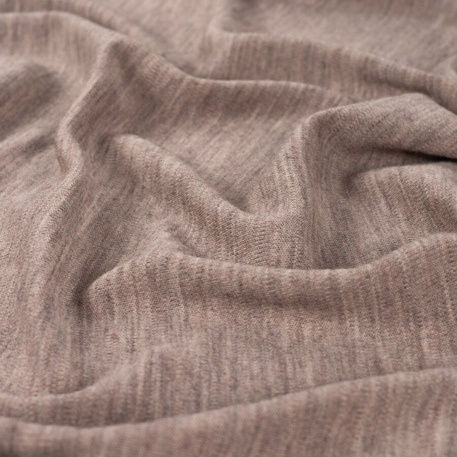 100% Merino Wool Jersey - Sand
