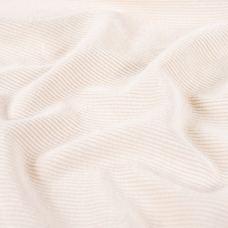 Fur Lined Cord - Off White