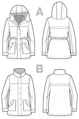 Closet Core Patterns - Kelly Anorak Pattern