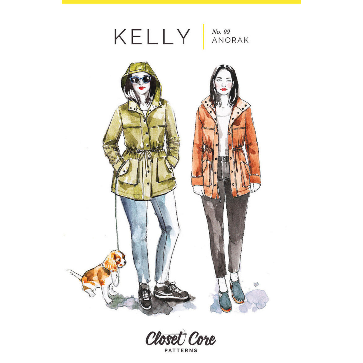 Closet Core Patterns - Kelly Anorak Pattern