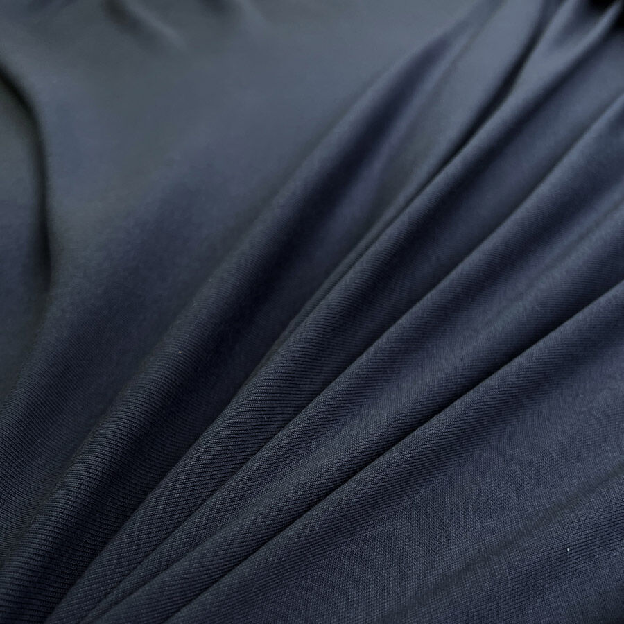 French Navy - Rib Jersey