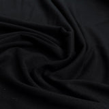 True Essentials - Fine Rib T-Shirting - Black